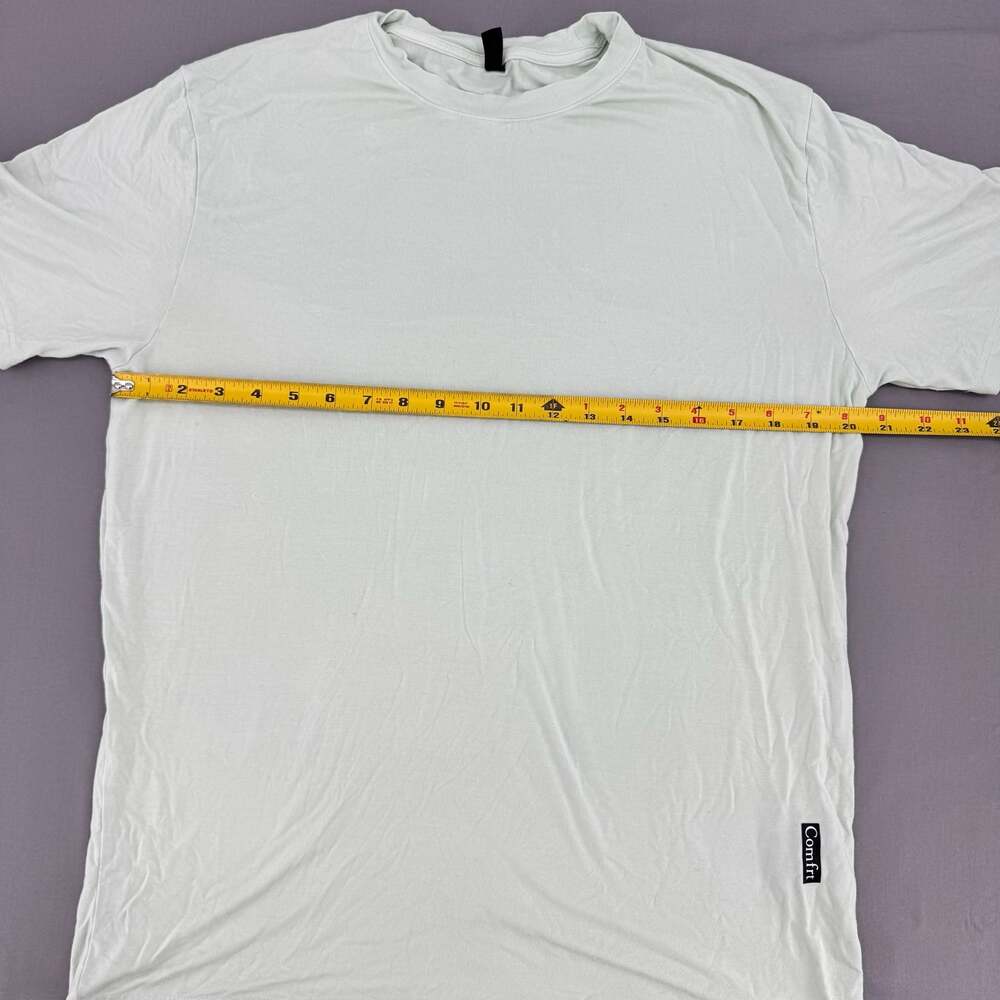 COMFRT Sage Green Short Sleeve T-Shirt Size M - Picture 4 of 6